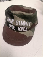 One shoot one kill -army cap