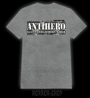 Antihero - T-shirt (Black and gray)