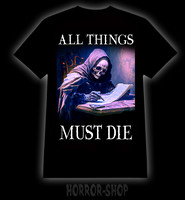 All things must die t-paita, hihaton sekä ladyfit