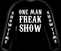 One man freak show -pitkähihainen paita