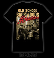 Old School Backwoods Moonshiners, t-shirt and ladyfit