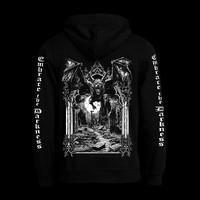 Embrace the darkness (hoodie with zipper)