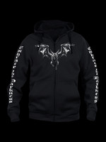 Embrace the darkness (hoodie with zipper)