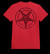 Pentagram t-shirt, ladyfit and tanktop (many color opinions)
