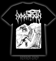 Goatmoon Warrior Musta T-paita ja ladyfit