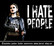 I HATE PEOPLE t-shirt, ladyfit and tanktop