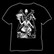 Baphomet Black T-shirt and Ladyfit (black, green, red and grey
