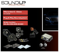 Gladen-Mosconi SOUNDUP W206 perusaudion päivityspaketti
