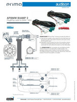 Audison BIAMP 2 johtosarja