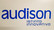 Audison vinyylitarra irtokirjaimilla 37 x 14cm