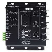 DD Audio SC6 linjamuunnin