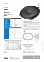 Audison AP 690 midbassot