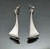 Vintage silver earrings Song in Silver