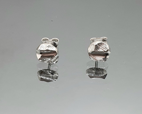 Silver earrings