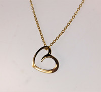 Bronze pendant Heart