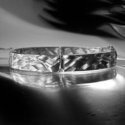 Vintage silver bracelet Kunlun