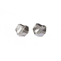 Silver earrings