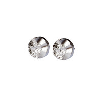 Silver earrings