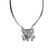 Vintage silver pendant Freezing February