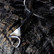 Vintage silver pendant Swirl