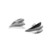 Silver earrings Gone with the Wind