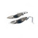 Silver earrings