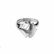 Vintage ring Silver Rose