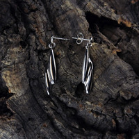 Silver earrings Silver Drops