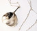 Vintage silver necklace Onion