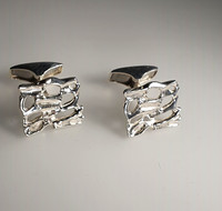 Cuff links Icy Stream