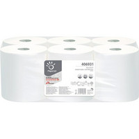 Vetopyyhe valkoinen 6rll, 1- kertainen, 20cm x 274m/ rll