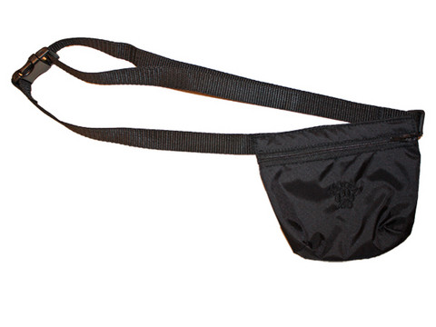 Treat bag and belt Black