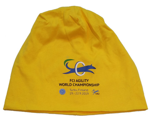AWC2019 Beanie Yellow
