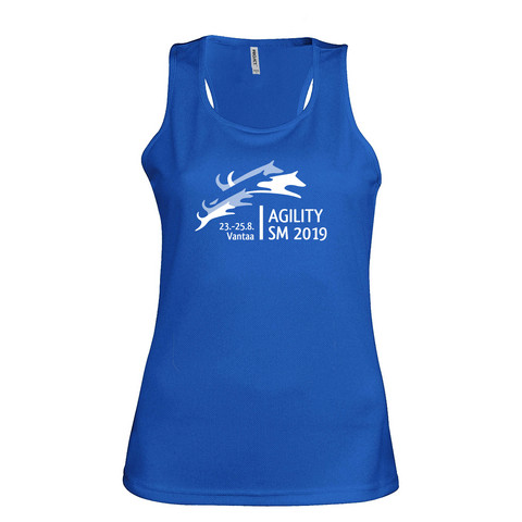 Women´s sports vest Sporty blue