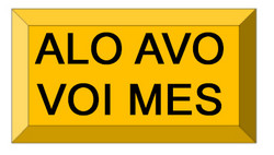 Rally-toko kylttipaketti ALO-MES A4