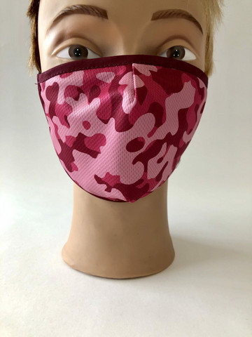 Mask Pink Camo