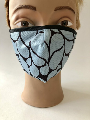 Mask Drop Blue