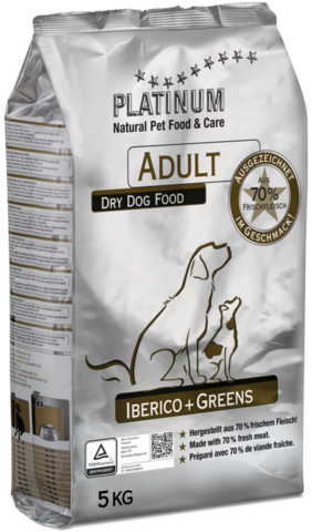 Platinum Adult Iberico  & Greens 15kg