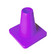 Weighted 15 cm marker cone, lila