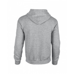 Unisex Vetoketjuhuppari Sport Grey