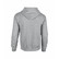 Unisex Vetoketjuhuppari Sport Grey
