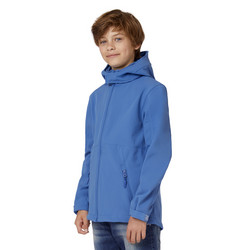 Lasten Softshell hupullinen takki  Punainen