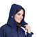 Ladies` Hooded Softshell Jacket Navy