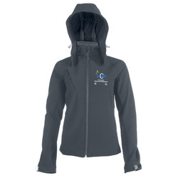 Naisten Hupulinen Softshell Takki Titanium