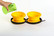 Kiwi Walker Travel Double Bowl  Orange