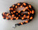 Fleece leash 160 cm BGB Orange black
