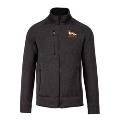 Miesten Neule Fleece Takki Kooikerhondje