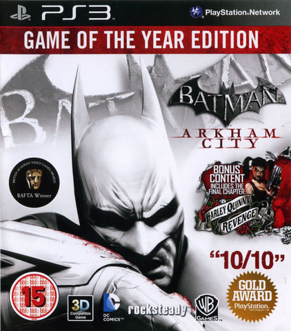 Batman Arkham City Game of the Year Edition (PS3)