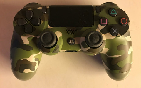 Dual Shock 4 -ohjain Green Camo