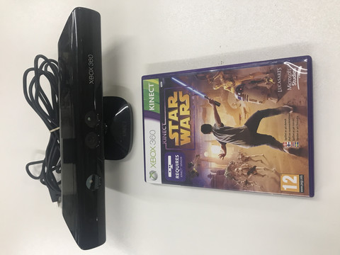 Kinect-sensori + Kinect Star Wars (X360)
